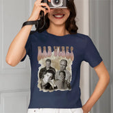 T-shirt Dad Vibes vintage des années 90, cadeau de la fête des Pères